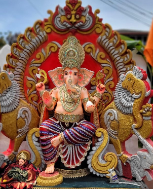 ಶಾಂತಿನಿಕೇತನ ಮಂಟಪ ಸಿದ್ಧತೆ ಮತ್ತು ಕಲಾಕೃತಿ