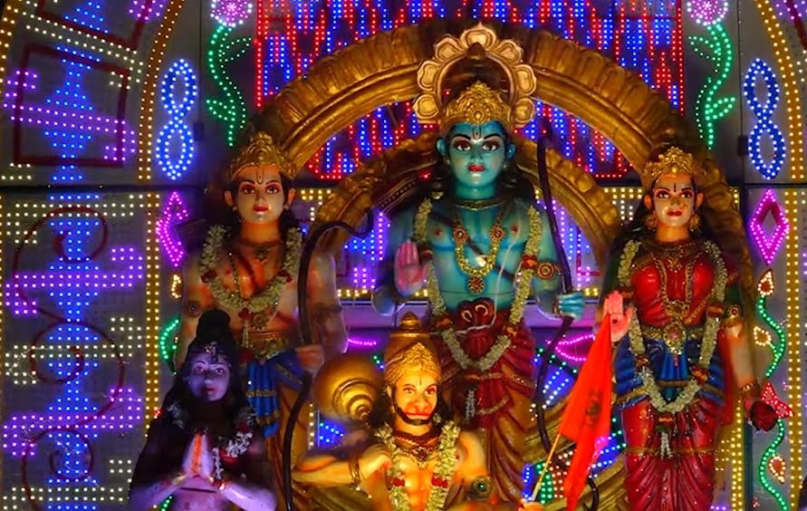ಮಡಿಕೇರಿ ದಸರಾ ಉತ್ಸವ - ದೇಚೂರು ಶ್ರೀರಾಮ ಮಂದಿರ ಮಂಟಪ