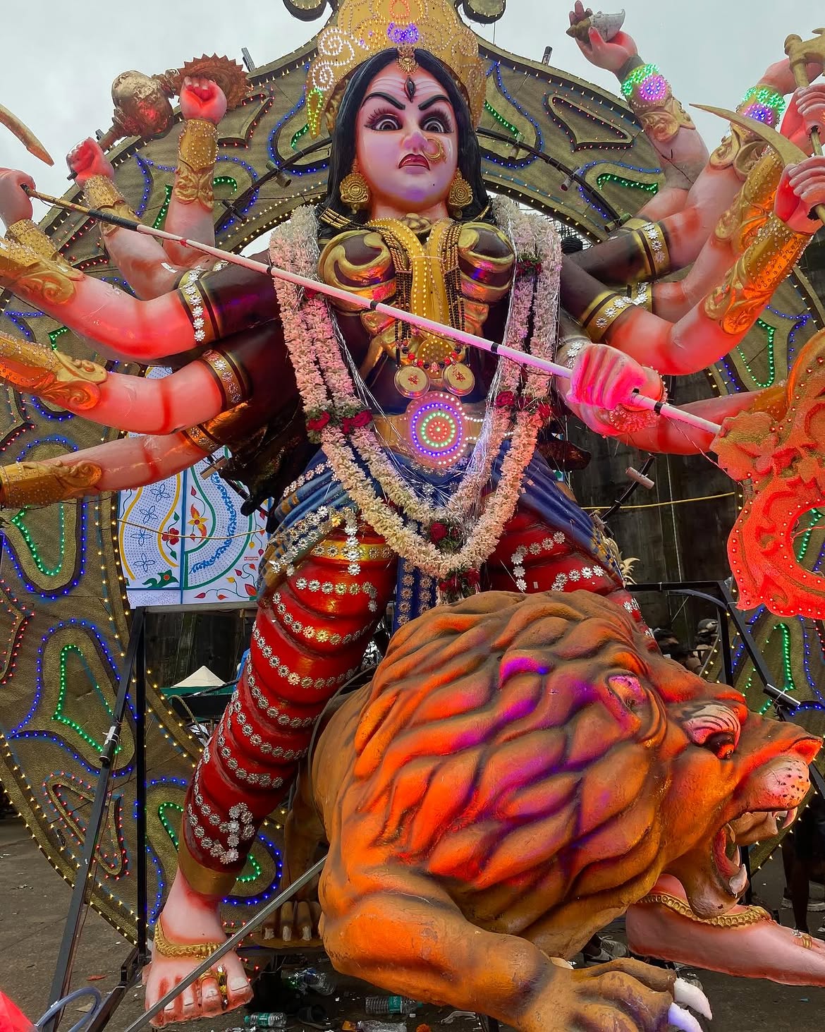 ಮಡಿಕೇರಿ ದಸರಾ ಉತ್ಸವ - ಶ್ರೀ ಚೌಡೇಶ್ವರಿ ದೇವಾಲಯ ಮಂಟಪ