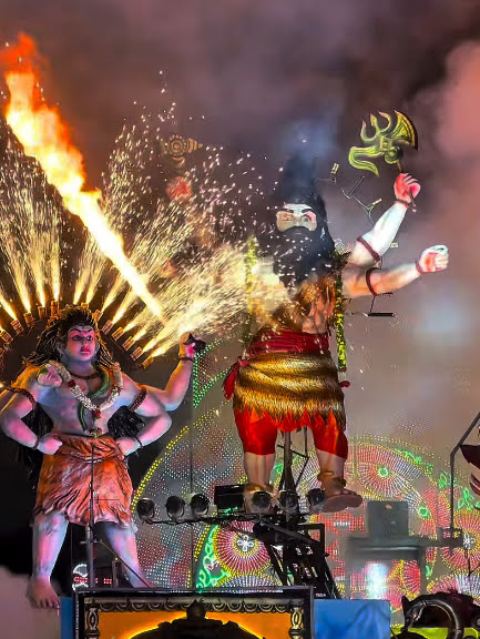 ಮಡಿಕೇರಿ ದಸರಾ ಉತ್ಸವ - ಶ್ರೀ ಕಂಚಿ ಕಾಮಾಕ್ಷಿ ದೇವಾಲಯ ಮಂಟಪ