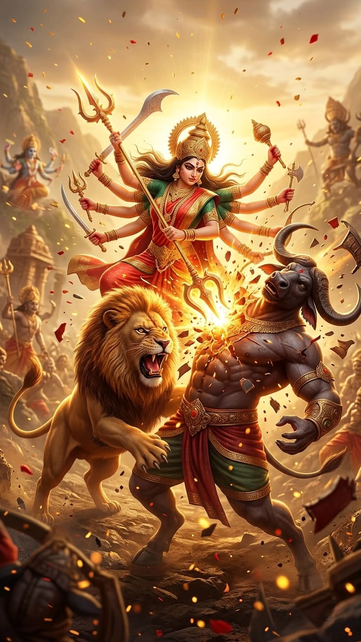 ಶ್ರೀ ಮಹಿಷಾಸುರ ಮರ್ದಿನಿ ದಿವ್ಯ ದರ್ಶನ